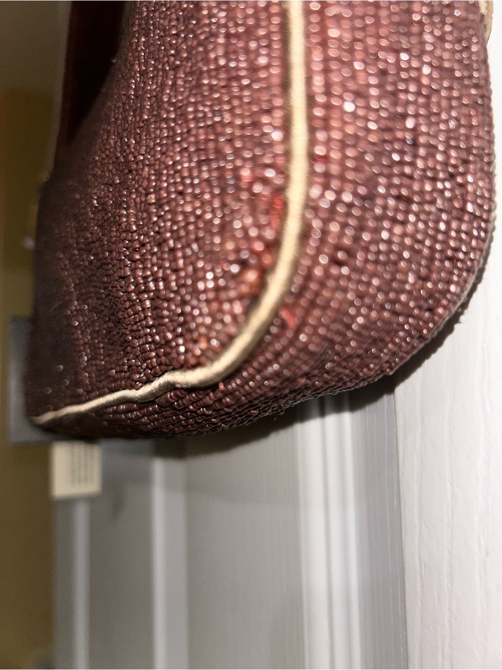 TJ Maxx beaded espresso martini purse - Picture 6 of 15